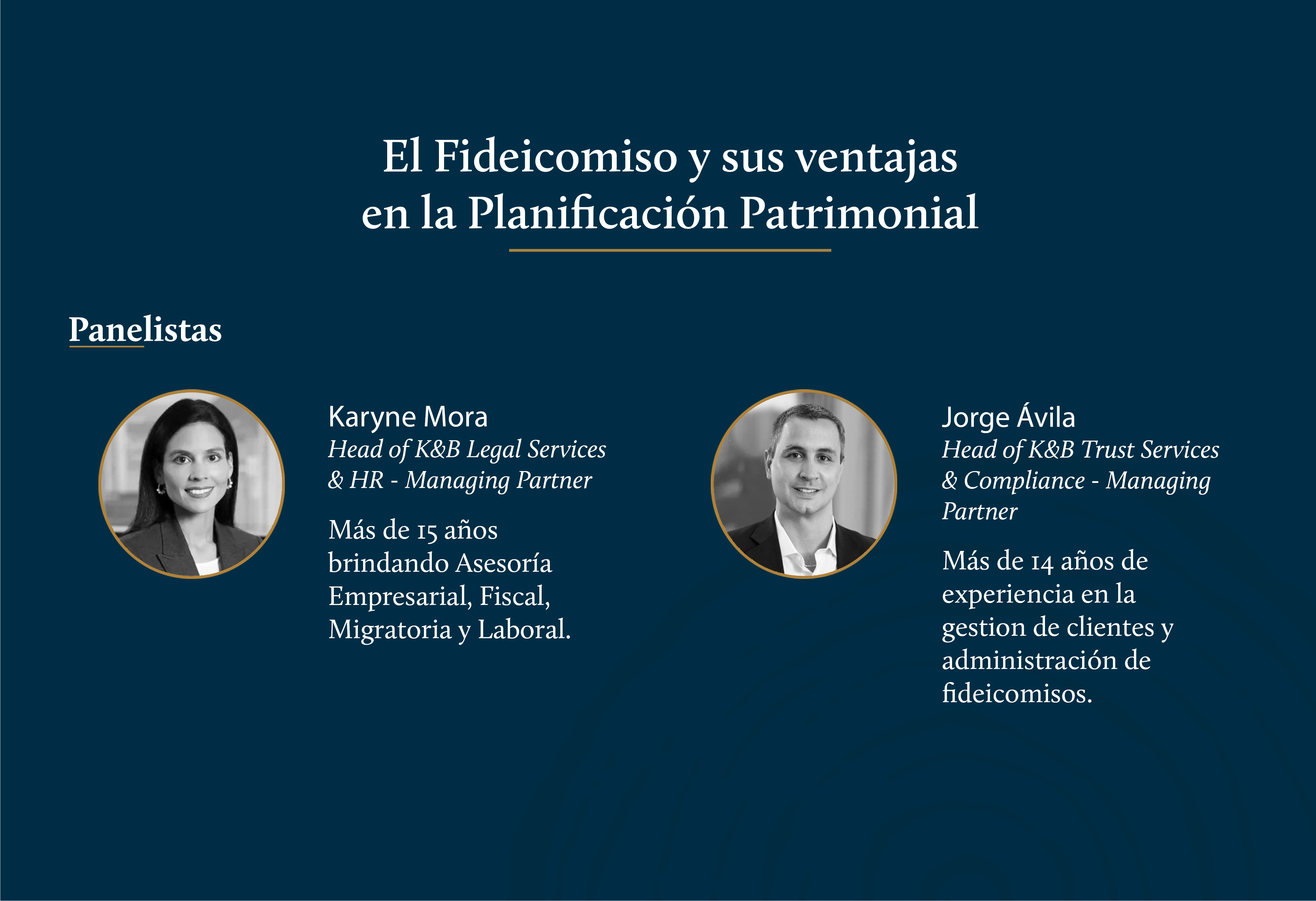 K&B Webinar: El Fideicomiso Y Sus Ventajas En La Planificación ...